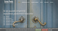 Desktop Screenshot of copias-pradillo.com