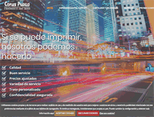 Tablet Screenshot of copias-pradillo.com